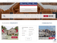Tablet Screenshot of portlandschoicerealty.com